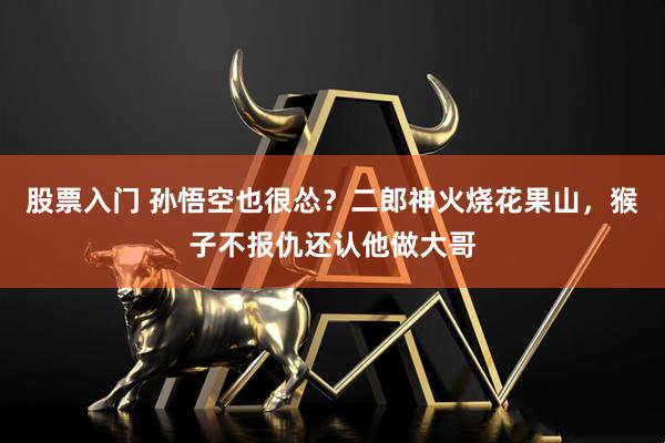 股票入门 孙悟空也很怂？二郎神火烧花果山，猴子不报仇还认他做大哥
